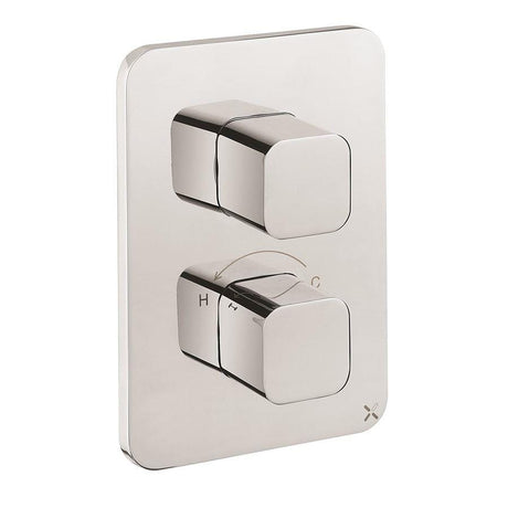 Crosswater Concealed Shower Valve Crosswater Glide II Crossbox 3 Outlet Trimset in Chrome