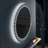hib. Illuminated Mirror hib. Bellus Round LED Illuminated Mirror