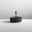Aquarius Bathrooms Countertop Basin Matt Black Aquarius Sirona Round Matt Countertop Basin 350mm