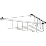 Aquarius Bathrooms Basket Chrome Aquarius Corner Shower Basket