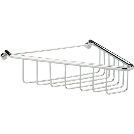 Aquarius Bathrooms Basket Chrome Aquarius Corner Shower Basket