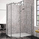 Merlyn Quadrant Shower Enclosure 1000 x 800mm / Left Hand Merlyn Series 10 1 Door Offset Quadrant Shower Enclosure