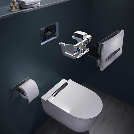 Geberit Wall Hung WC Frame Geberit Duofix Element Sigma Wall Hung Cistern and Frame with Conduit Pipe 980mm