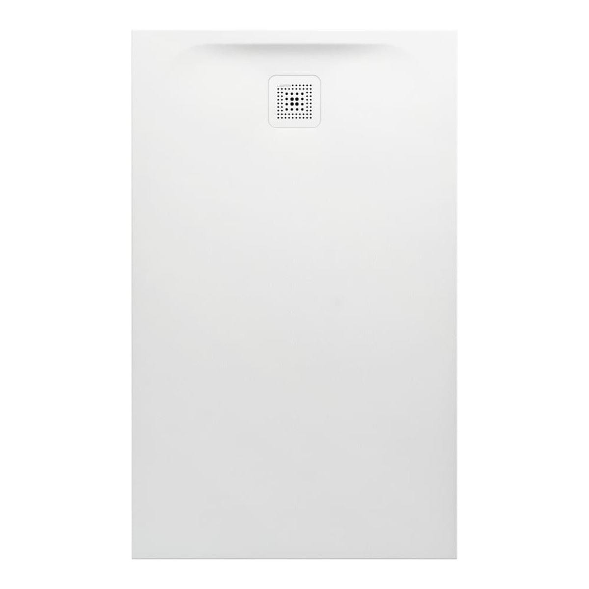 Laufen 1300 x 800mm / Drain on Short Side Laufen Marbond PRO Rectangular Tray with Waste in White
