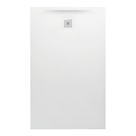 Laufen 1300 x 800mm / Drain on Short Side Laufen Marbond PRO Rectangular Tray with Waste in White
