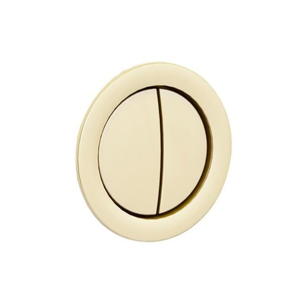 Imex Flush Button Brushed Brass Imex Pneumatic Flush Button (For CIST-1)