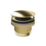 Vado Basin Waste Satin Brass Vado Universal Click Clack Basin Waste