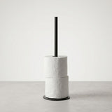 Smedbo Toilet Roll Holder Matt Black Smedbo Outline Freestanding Spare Toilet Roll Holder