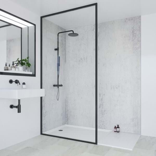 Multipanel Wall Panel Multipanel Contemporary Wall Panel in Arctic Stone