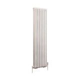 Eastbrook Column Radiator Eastbrook Rubano Straight Vertical Traditional Column Radiator in Gloss White