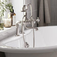 Burlington Bath Shower Mixer Brushed Nickel Burlington Guild Deck Mounted Bath Shower Mixer