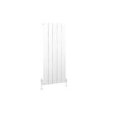 Eastbrook Panel Radiator Eastbrook Charlton Vertical Aluminium Designer Radiator in Matt White