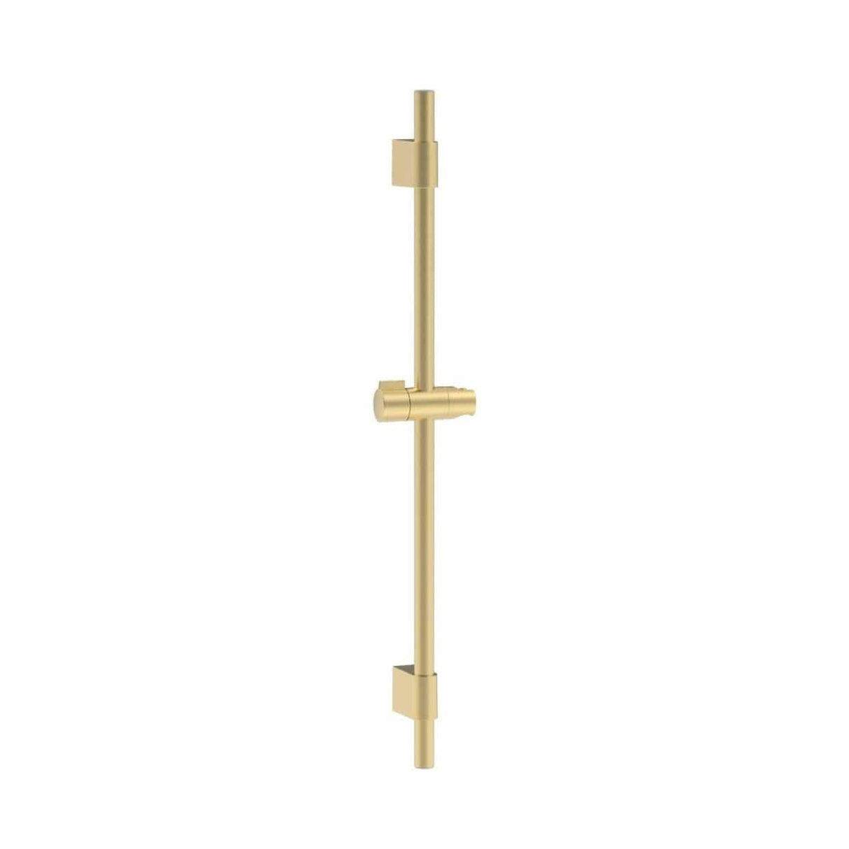 Roca Shower Riser Rail Brushed Brass Roca Sensum 700mm Shower Slide Rail with Adjustable Handset Bracket