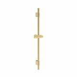 Roca Shower Riser Rail Brushed Brass Roca Sensum 700mm Shower Slide Rail with Adjustable Handset Bracket