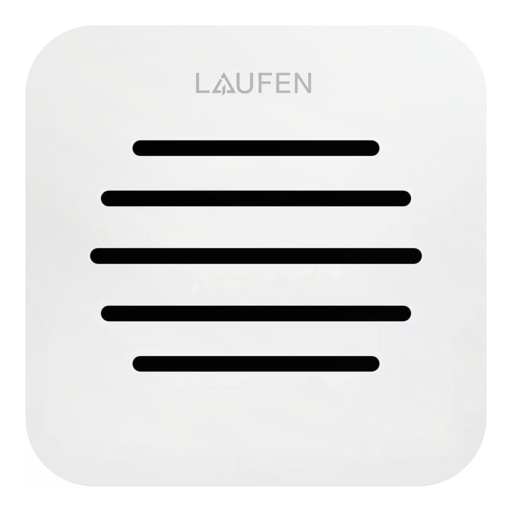 Laufen Wetroom Accessory White Laufen Marbond Alternative Shower Tray Waste Cover with Line Design