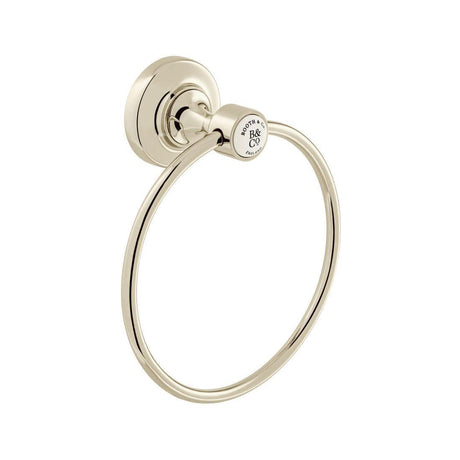 Vado Towel Rails and Rings Booth & Co. Axbridge Towel Ring