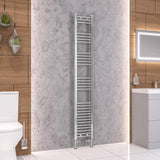 Eastbrook Wendover Straight Heated Towel Rail in Chrome