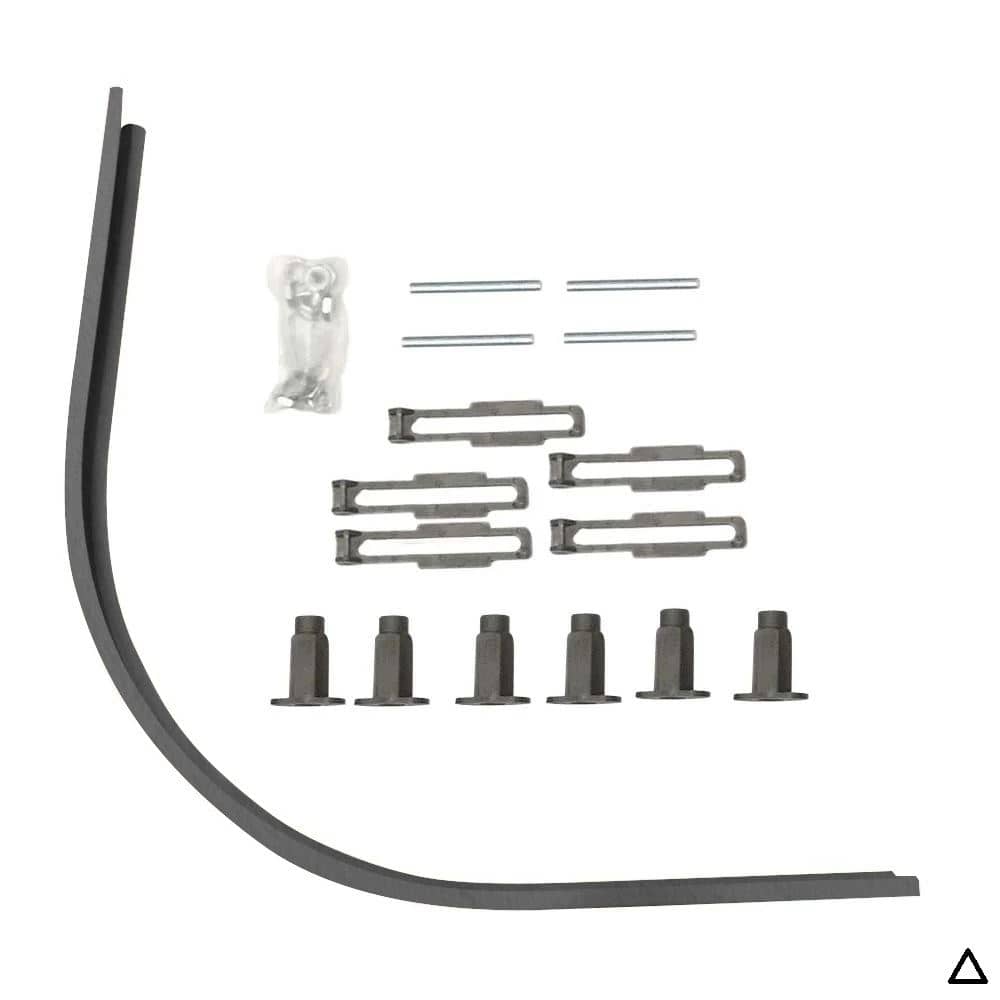 Aquarius Riser Kit Quadrant upto 1000mm Aquarius Urbano Riser Leg Kit for 45mm Grey Slate Stone Resin Trays