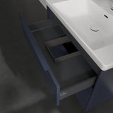 Villeroy & Boch Wall Mounted Vanity Unit Villeroy & Boch Subway 3.0 Wall Hung 800mm Two Drawer Vanity Unit with Basin