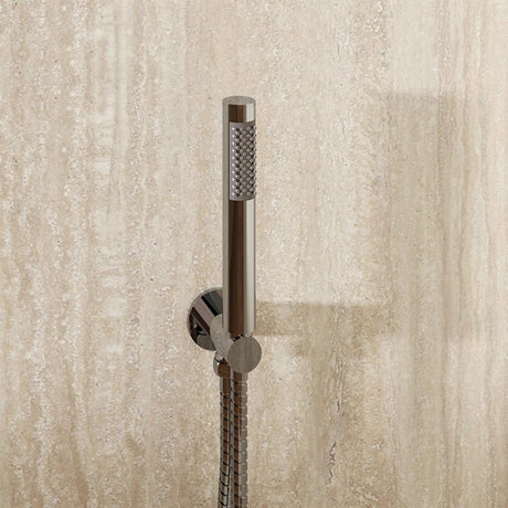 Crosswater Shower Handset Chrome Crosswater MPRO Wall Mounted Outlet with Shower Handset and Hose