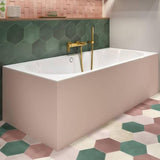Villeroy & Boch Double Ended Bath Villeroy & Boch Oberon 2.0 Quaryl Double Ended Bath
