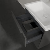 Villeroy & Boch Subway 3.0 Wall Hung 600mm Two Drawer Vanity Unit with Basin