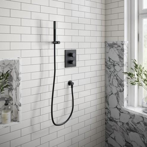 Villeroy & Boch Shower Hose Matt Black / 1200 Villeroy & Boch Universal Shower Hose