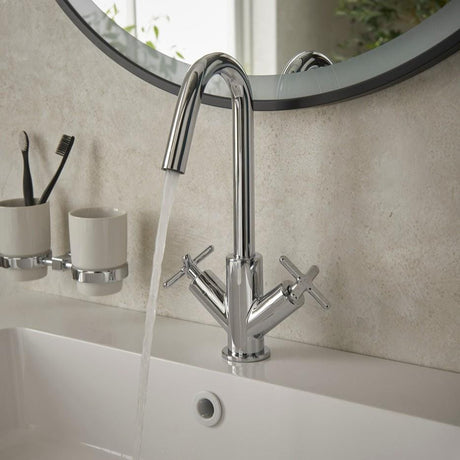 Heritage Mono Basin Tap Chrome Heritage Salcombe Mono Basin Mixer Tap