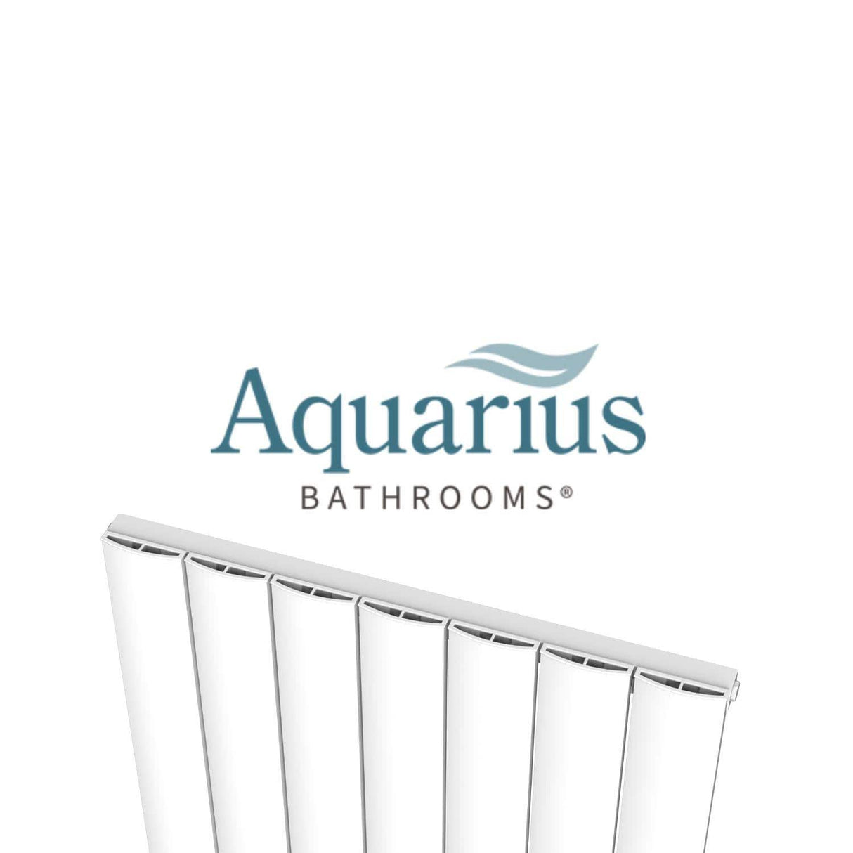 Aquarius Bathrooms Column Radiator Aquarius Wave Verical Panel Radiator