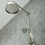 Vado Exposed Shower Set Booth & Co. Axbridge Exposed 3 Outlet Shower Set with Fixed Shower Head, Handset and Bath Spout