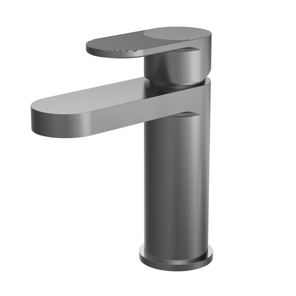 Aquarius Bathrooms Mono Basin Tap Brushed Pewter Aquarius Deco Mono Basin Mixer with Click-Clack Waste