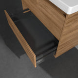 Villeroy & Boch Wall Mounted Vanity Unit Villeroy & Boch Skyla Wall Mounted 800mm Two Drawer Vanity Unit with Basin