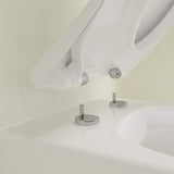 Villeroy & Boch Toilet Seat Villeroy & Boch Avento Slimline Soft Close, Quick Release Toilet Seat in White Alpin