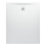 Laufen 1100 x 900mm / Drain on Short Side Laufen Marbond PRO Rectangular Tray with Waste in White