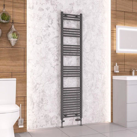 Eastbrook Wendover Straight Heated Towel Rail in Anthracite