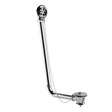 Aquarius Bathrooms Exposed Bath Waste Chrome Aquarius FT Exposed Bath Plug and Chain Waste