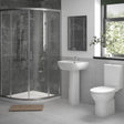 Aquarius Bathroom Suites Aquarius Urbano Shower Suite with 900mm 2 Door Quadrant Enclosure and Tray
