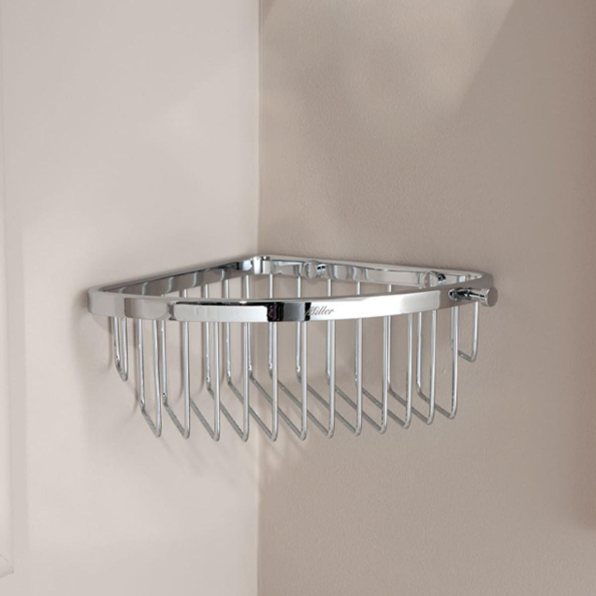 Miller Basket Miller Signature Corner Wire Shower Basket