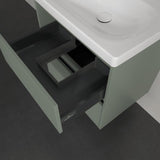 Villeroy & Boch Wall Mounted Vanity Unit Villeroy & Boch Skyla Wall Mounted 600mm Two Drawer Vanity Unit with Basin
