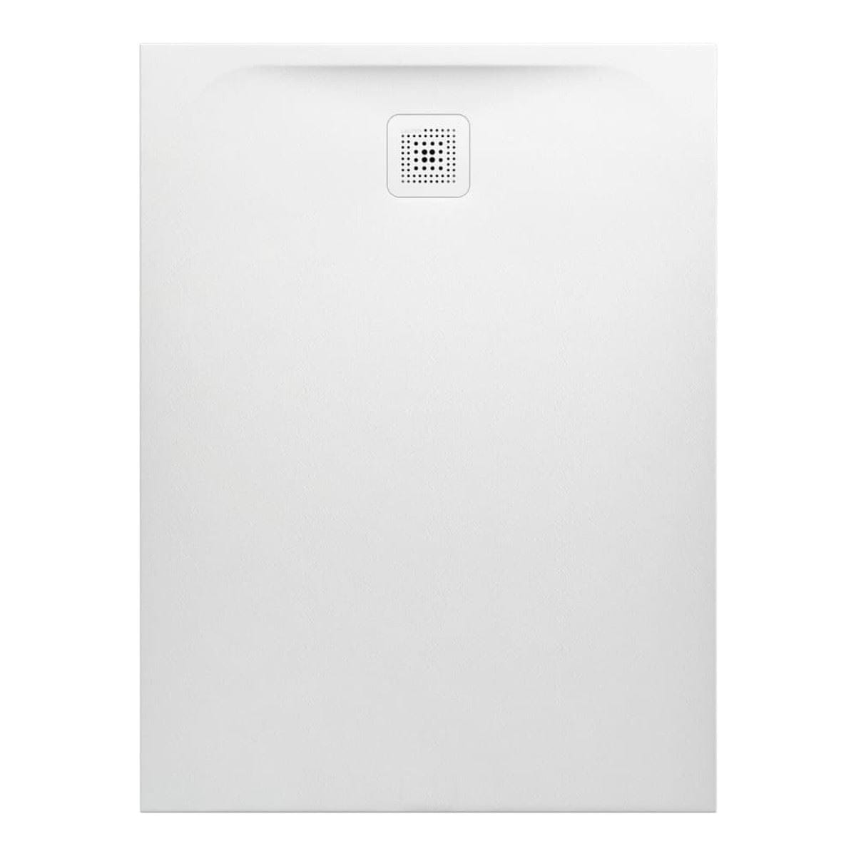 Laufen 1200 x 1000mm / Drain on Short Side Laufen Marbond PRO Rectangular Tray with Waste in White