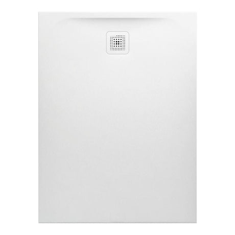 Laufen 1200 x 1000mm / Drain on Short Side Laufen Marbond PRO Rectangular Tray with Waste in White