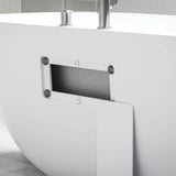 Tissino Modern Freestanding Bath Tissino Tanaro Acrylic Freestanding Bath with Ledge