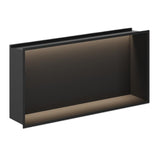 Crosswater Shower Niche Crosswater Rectangular Shower Niche with LED - 610 x 305 x 120mm