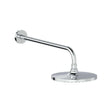 Britton Fixed Shower Head Chrome Britton Hoxton 2.0 290mm Rainfall Shower Head and Arm