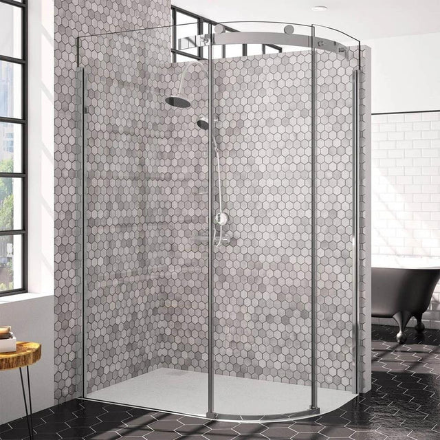 Merlyn Quadrant Shower Enclosure 1200 x 900mm / Right Hand Merlyn Series 10 1 Door Offset Quadrant Shower Enclosure