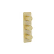 Imex Concealed Shower Valve Brushed Brass Imex Ravine 3 Outlet, 3 Handle Concealed Thermostatic Shower Valve