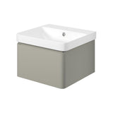Aquarius Bathrooms Wall Mounted Vanity Unit Aquarius Sophie Wall Hung One Drawer Vanity Unit with 1 Tap Hole Basin