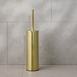 Miller Toilet Brush Brushed Brass Miller Signature Freestanding Toilet Brush Set
