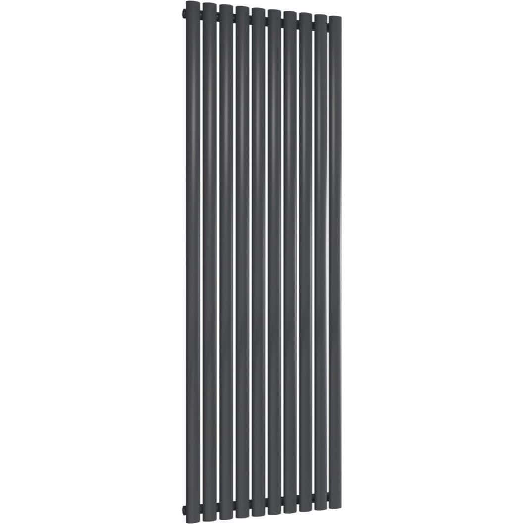 Aquarius Bathrooms Column Radiator Aquarius Athens Single Vertical Column Radiator in Anthracite
