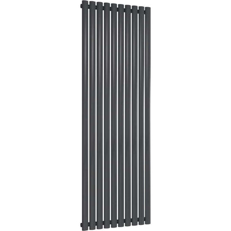 Aquarius Bathrooms Column Radiator Aquarius Athens Single Vertical Column Radiator in Anthracite